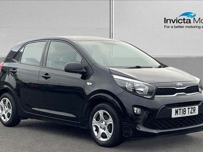 Used Kia Picanto 66 HP (48 kW) 2018 Black Hatchback