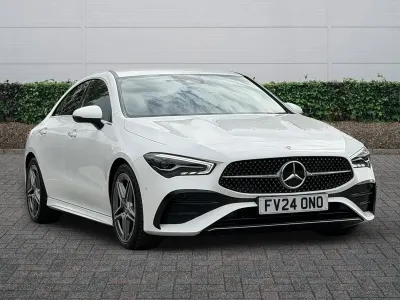 Used Mercedes CLA200 Executive 2024 White Coupe