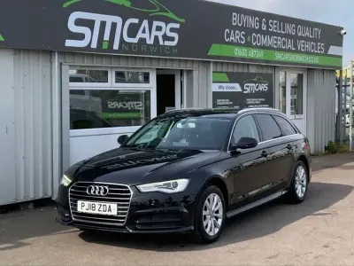 Begagnad Audi A6 Comfort 190 HK (139 kW) 2018 Svart Kombi
