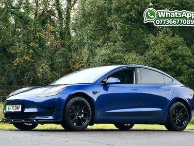Used Tesla Model 3 Standard Range 366 kW (498 HP) 2021 Blue Sedan