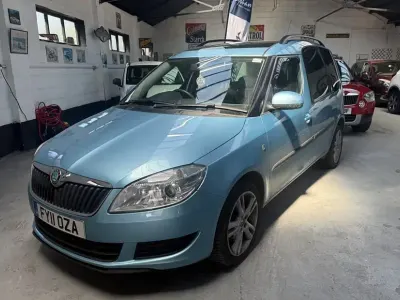 Gebraucht Skoda Roomster SE 105 PS (77 kW) 2011 Blau Van / Kleinbus