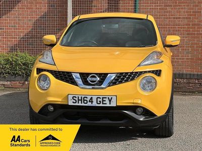 Begagnad Nissan Juke Acenta Premium 115 HK (84 kW) 2014 Gul SUV