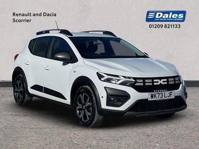 Solid glacier white Used 2023 Dacia Sandero Journey Hatchback | £13,250 (Expensive)