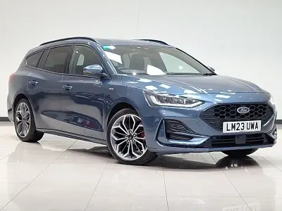 Used Ford Focus ST-Line X 155 HP (114 kW) 2023 Blue Estate