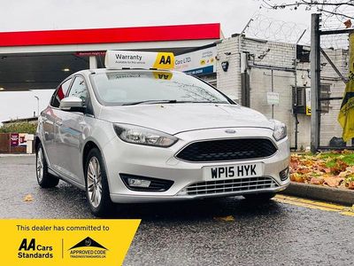 Used Ford Focus Zetec 2015 Silver Hatchback