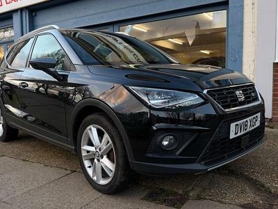 Black Used 2018 Seat Arona FR SUV | £9,350 (Fair price)