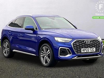 Used Audi Q5 Sportback S-Line 2022 Blue SUV