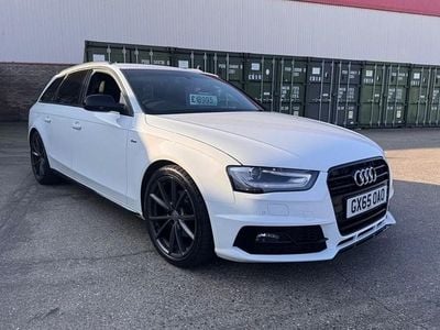 Used Audi A4 Black Edition 190 HP (139 kW) 2015 White Estate