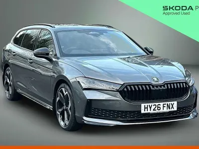 Used Skoda Superb SportLine 261 HP (191 kW) 2026 Graphite grey metallic Estate