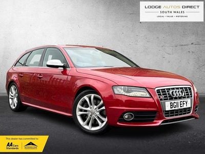 Red Used 2011 Audi S4 Design Estate | £9,850