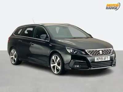 Begagnad Peugeot 308 GT-line 130 HK (95 kW) 2019 Svart Kombi