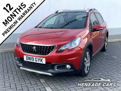 Used Peugeot 2008 Allure Premium 2019 Red SUV