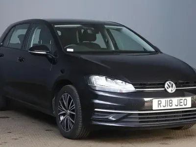 Used VW Golf VII SE 2018 Black Hatchback
