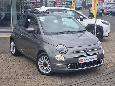 Grey Used 2021 Fiat 500 Dolcevita Hatchback | £10,499 (Fair price)