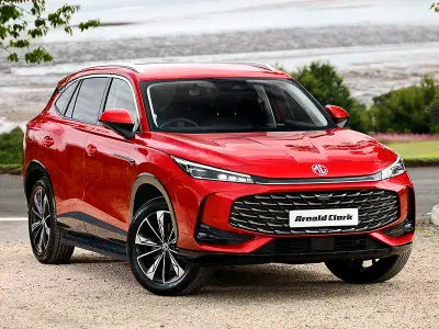 New MG HS Trophy 299 HP (219 kW) 2026 Tri coat  dynamic red SUV