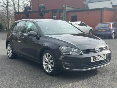 Used VW Golf VII GT 2013 Black Hatchback