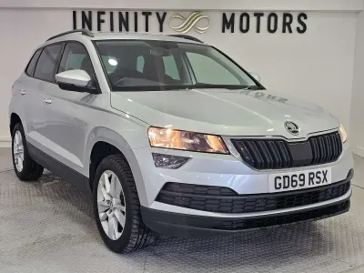 Used Skoda Karoq SE Technology 115 HP (84 kW) 2020 Silver SUV