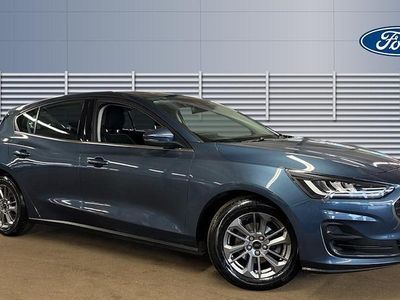 Used Ford Focus Titanium 125 HP (91 kW) 2023 Blue Hatchback