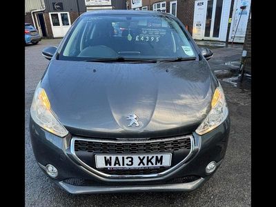 Grey Used 2013 Peugeot 208 Active Hatchback | £4,395 (Fair price)