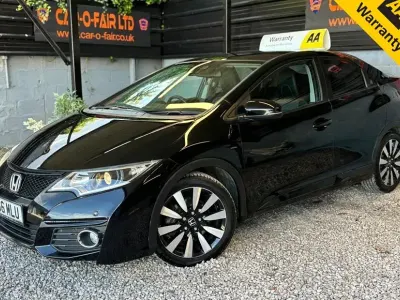 Used Honda Civic SR 142 HP (104 kW) 2016 Black Hatchback
