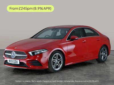 Used Mercedes A180 AMG Line Premium 116 HP (85 kW) 2019 Red Sedan