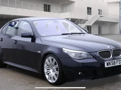 Used BMW 550 M Sport 361 HP (265 kW) 2008 Black Sedan