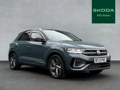 Used VW T-Roc R-line 150 HP (110 kW) 2023 Blue SUV