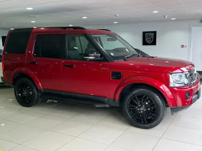 Used Land Rover Discovery 4 Black Edition 2015 Red SUV