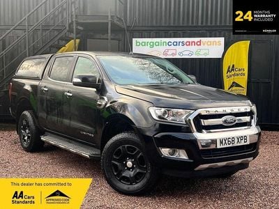 Black Used 2019 Ford Ranger Limited Pickup | £11,800 (Good price)