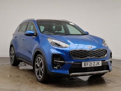 Begagnad Kia Sportage GT-Line S 134 HK (98 kW) 2021 Blå SUV