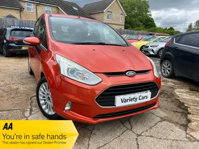 Usado Ford B-MAX Titanium 105 HP (77 kW) 2013 Vermelho Monovolume