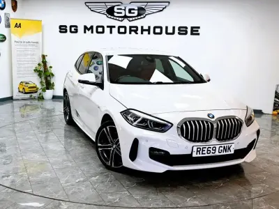 Used BMW 118 M Sport 2019 White Hatchback