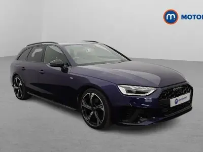 Used Audi A4 Black Edition 150 HP (110 kW) 2024 Blue Estate