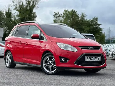 Used Ford Grand C-Max Titanium X 163 HP (119 kW) 2013 Red MPV