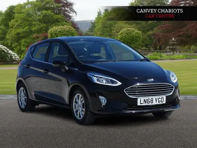 Used Ford Fiesta Zetec 85 HP (62 kW) 2018 Black Hatchback
