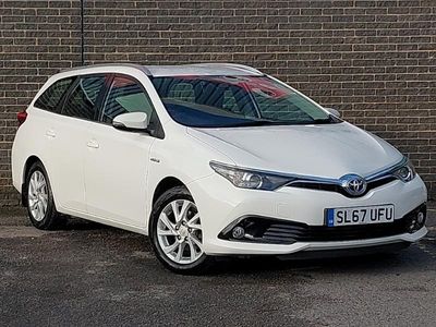 White Used 2017 Toyota Auris Hybrid Estate | £13,498 (A bit pricey)