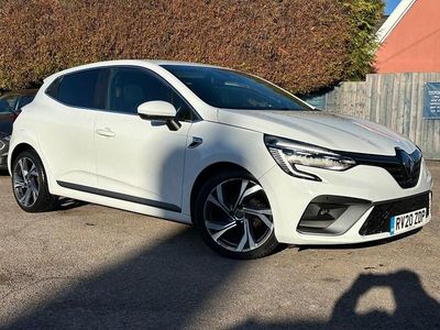 Used Renault Clio V RS Line 100 HP (73 kW) 2020 White Hatchback