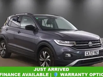 Used VW T-Cross Black Edition 110 HP (80 kW) 2022 Grey SUV