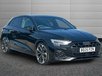 Used Audi S3 Sportback Black Edition 333 HP (244 kW) 2025 Black Hatchback