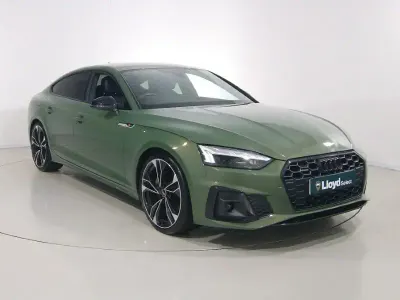 Used Audi A5 Black Edition 2022 Green Coupe