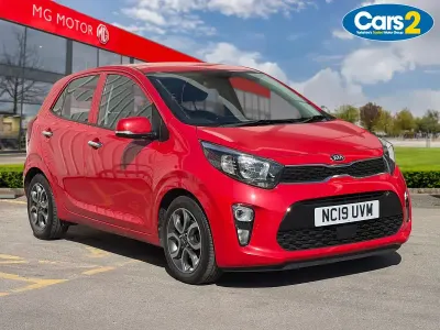Used Kia Picanto 84 HP (61 kW) 2019 Red Hatchback