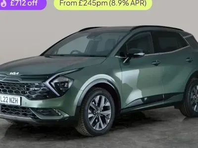Used Kia Sportage GT-Line 230 HP (169 kW) 2022 Green SUV