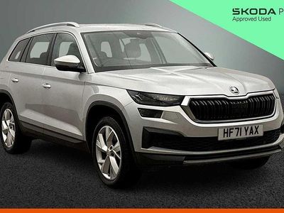 Used Skoda Kodiaq SE L 110 HP (80 kW) 2022 Brilliant silver metallic SUV