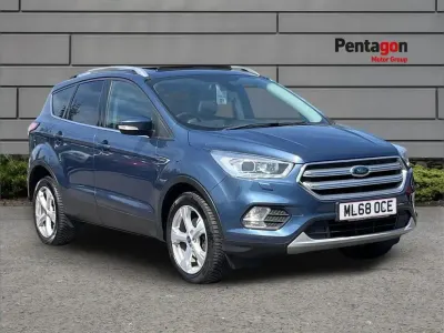 Used Ford Kuga Titanium X 120 HP (88 kW) 2018 Blue SUV