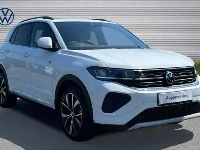 New VW T-Cross R-line 115 HP (84 kW) 2026 Pure white SUV