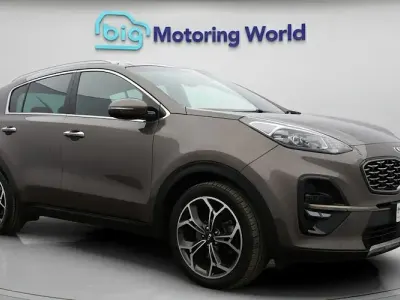 Used Kia Sportage GT-Line S 136 HP (100 kW) 2021 Brown SUV