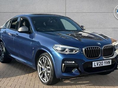 Used BMW X4 M Sport 360 HP (264 kW) 2020 Blue SUV