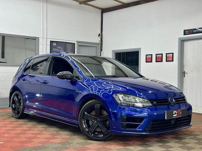 Used VW Golf VII R 2014 Blue Hatchback