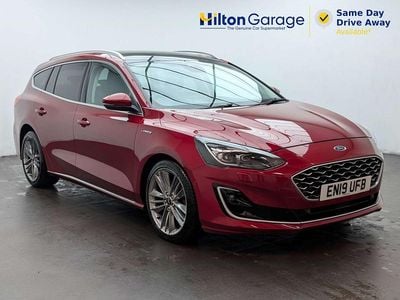 Used Ford Focus Vignale 150 HP (110 kW) 2019 Red Estate