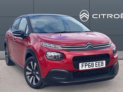 Used Citroën C3 Feel 82 HP (60 kW) 2018 Red Hatchback